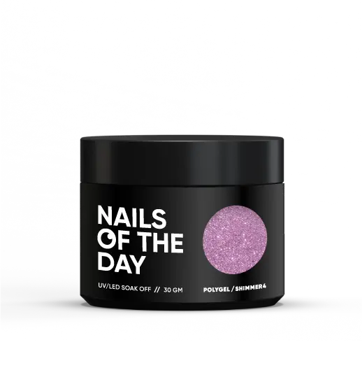 NAILSOFTHEDAY Polygel shimmer 04