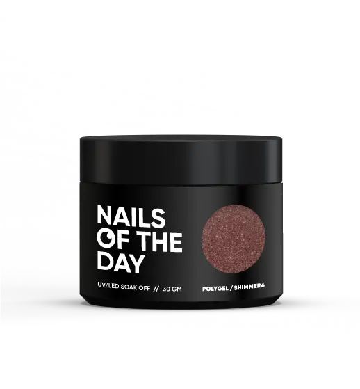 NAILSOFTHEDAY Polygel shimmer 06