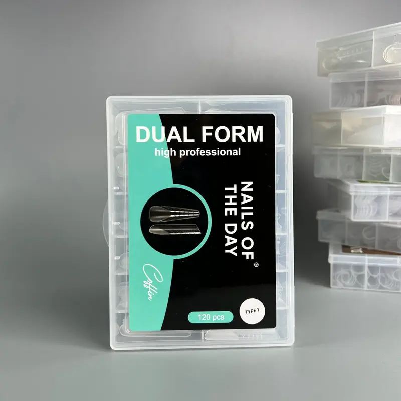 NAILSOFTHEDAY (Tipo 1) — formas superiores de almendra moderna para uñas, 120 piezas