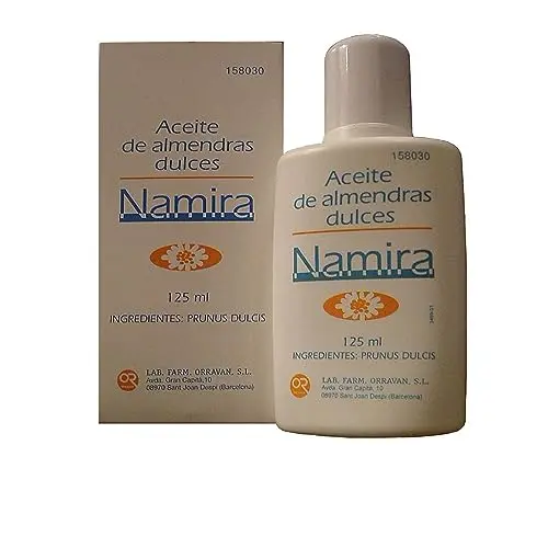Namira Aceite de Almendras Dulces 125 ml - Hidratación Corporal Natural
