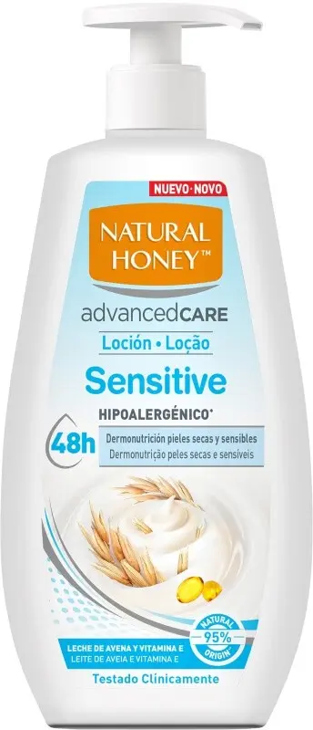 Natural Honey Loción Sensitive Hipoalergénico 400Ml
