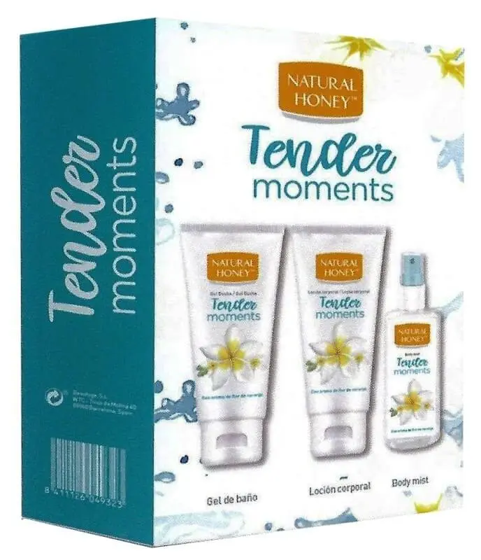 Natural Honey Pack Moments Tender Gel de Baño + Loción Corporal + Body Mist