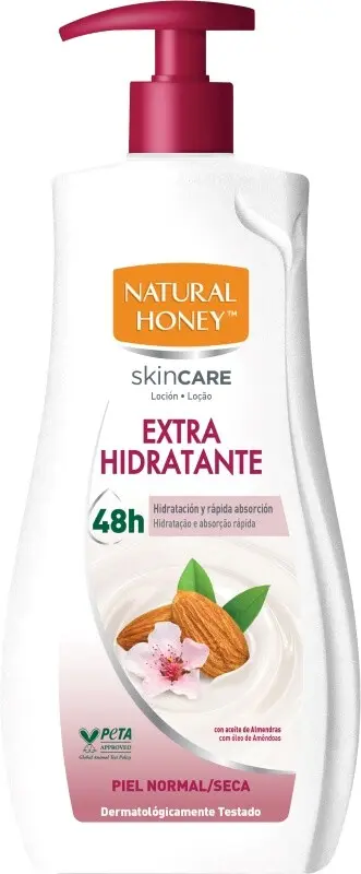 Natural Honey Skincare Extra Hidratante Piel Normal y Seca 600 Ml