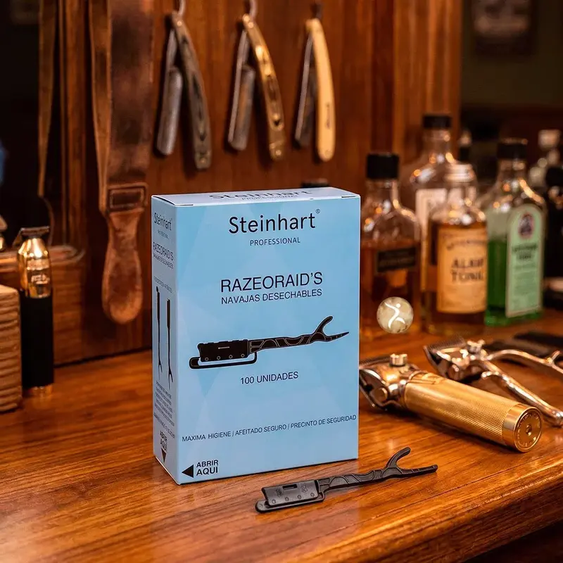 Navajas Desechables Steinhart Caja de 100 Unidades