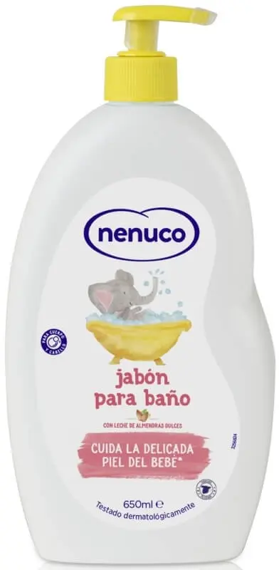 Nenuco Jabón para baño Piel del Bebe 650 Ml