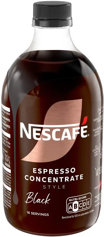 Nescafé Espresso Concentrate Style Black Café Concentrado 500 ml