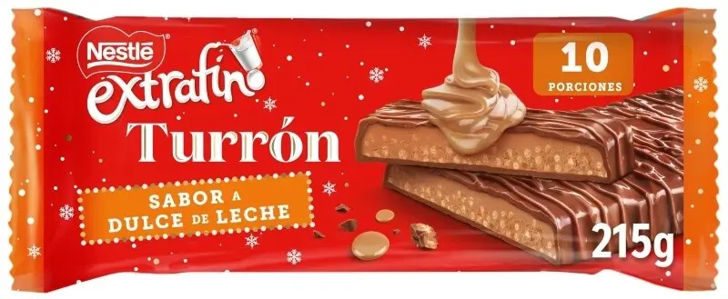 Nestlé Turron Extrafino Dulce de Leche 215G