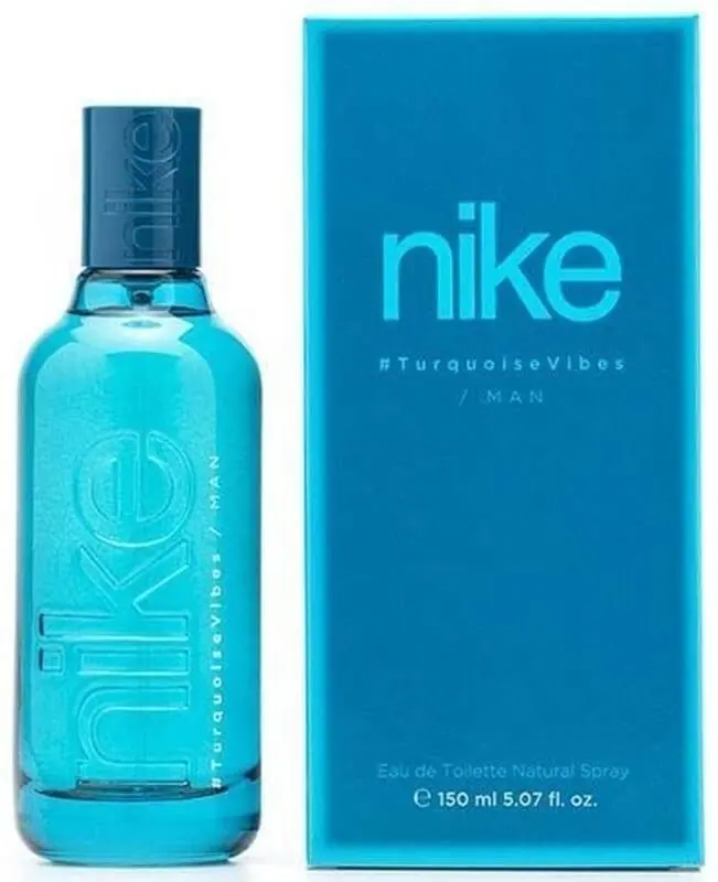 Nike Turquoise Vibes Man Eau de Toilette 150 ml – Frescura Vibrante y Energía Masculina