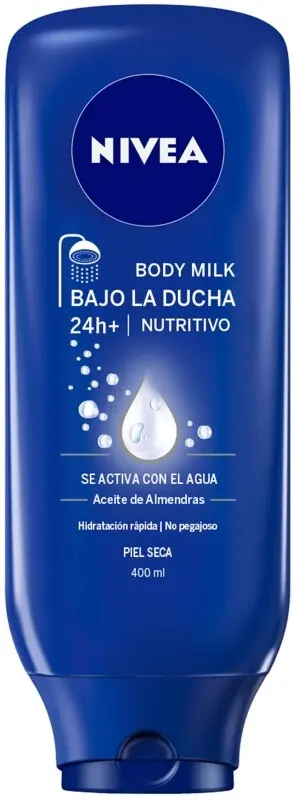 Nivea Body Milk Bajo la Ducha Piel Seca 400Ml