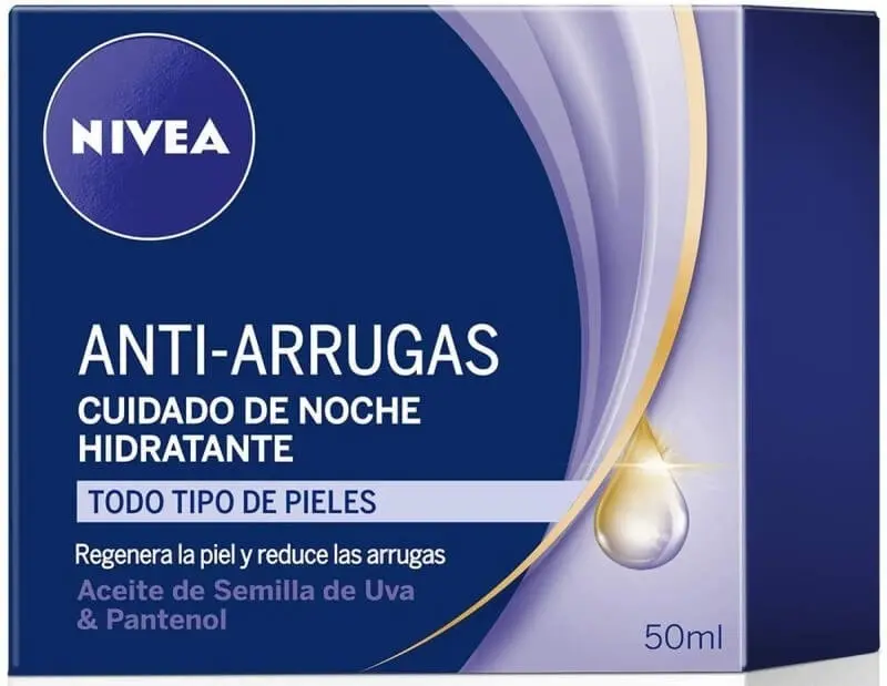Nivea Crema Visage Anti-Arrugas Noche 50 ml