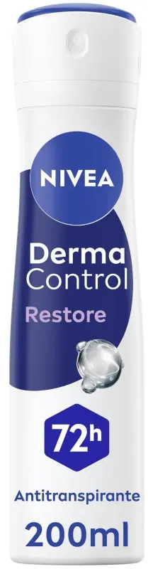 Nivea Derma Control Restore Antitranspirante Spray 200 ml