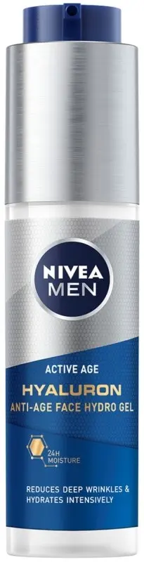 Nivea For Men Gel Hidratante Hyaluron Antiedad 50 ml
