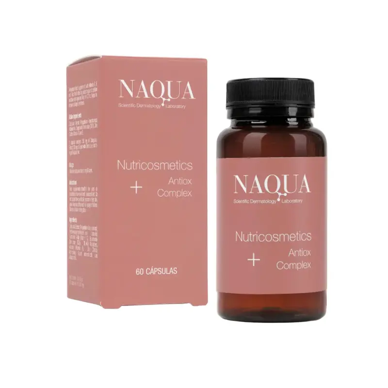 Nutricosmetics Antiox Complex + Astax, P.L,,Vit C,E, SOD NAQUA 60cap