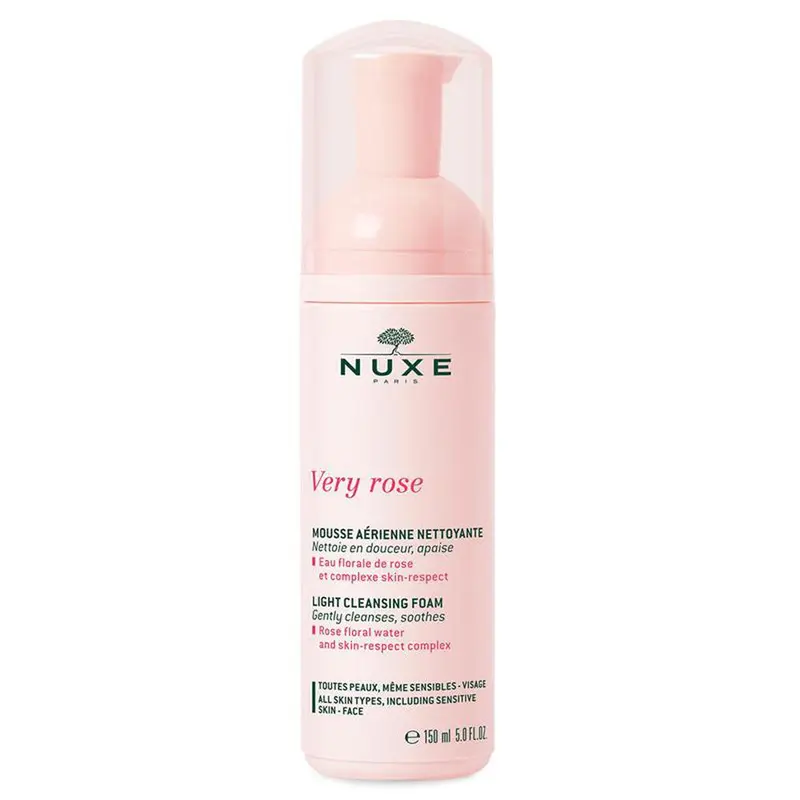 Nuxe very rose espuma limpiadora 150ml
