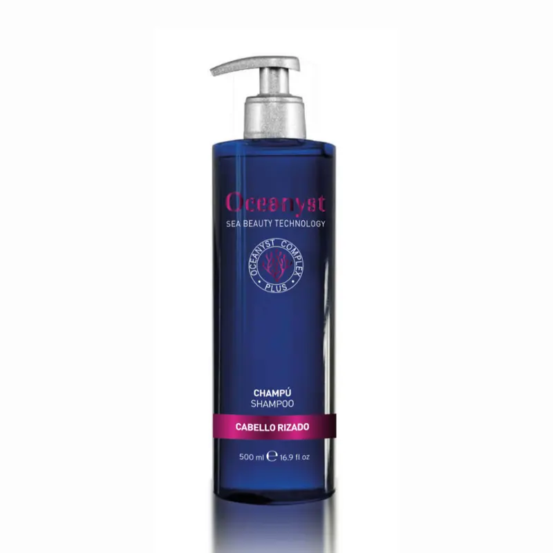 Oceanyst-Champú para cabello rizado y ondulado
