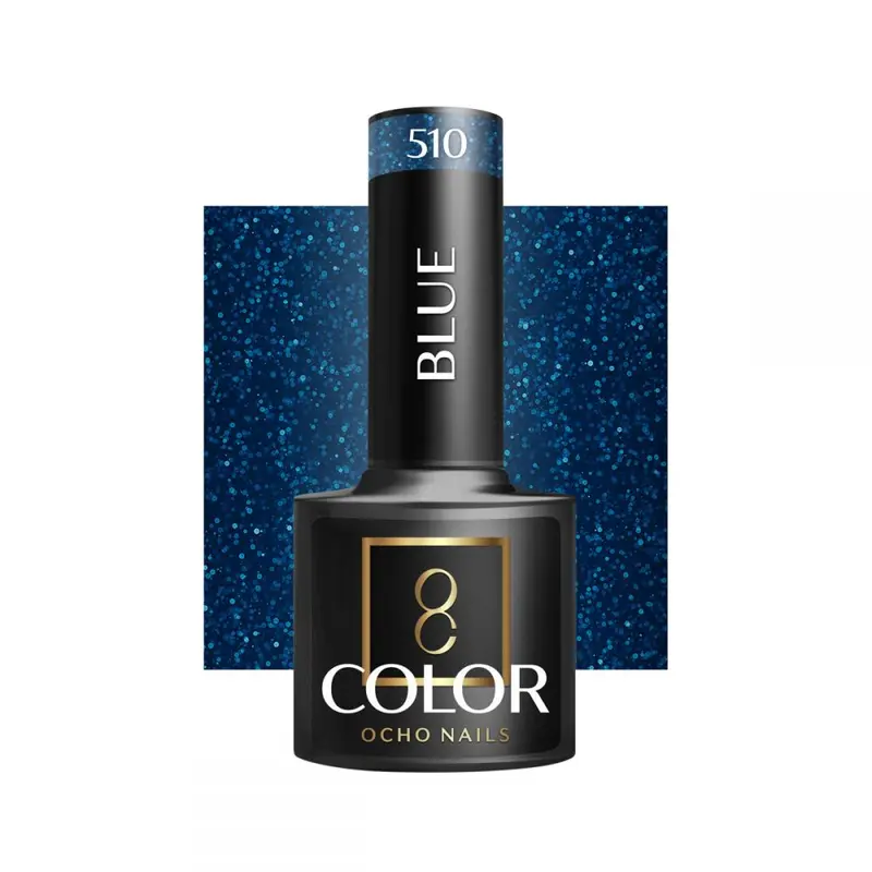 Ocho Nails esmalte semipermanente 510 blue