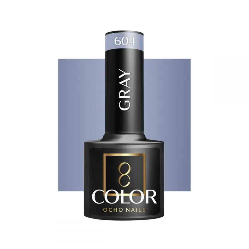 Ocho Nails esmalte semipermanente 604 gray