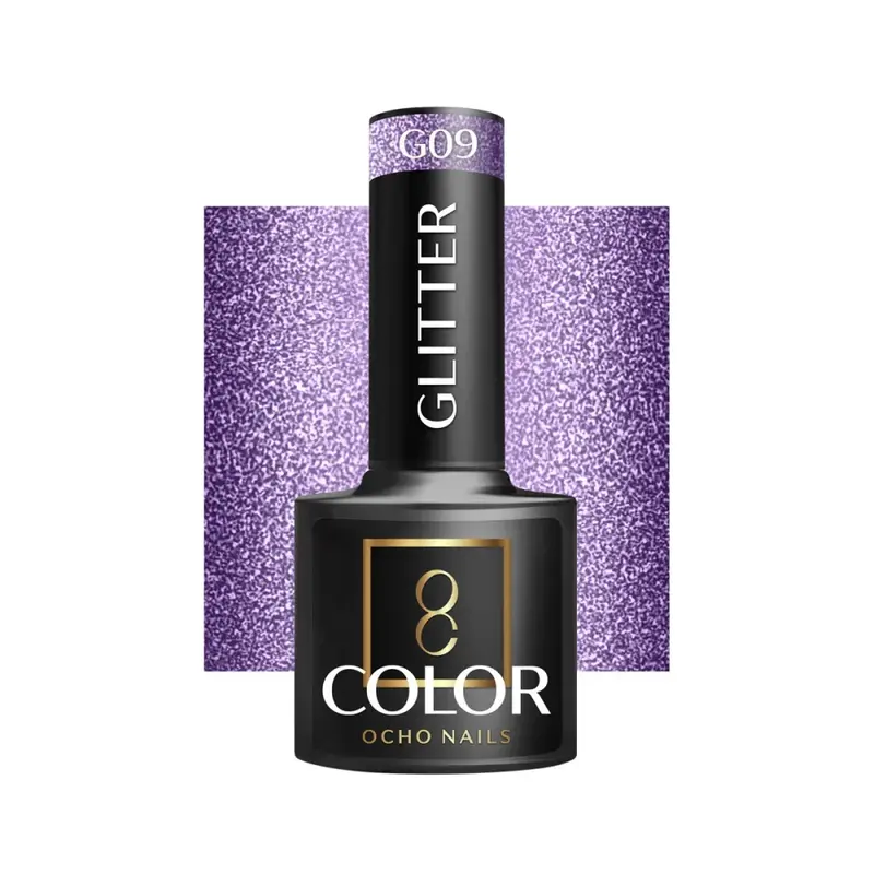 Ocho Nails esmalte semipermanente G09 glitter