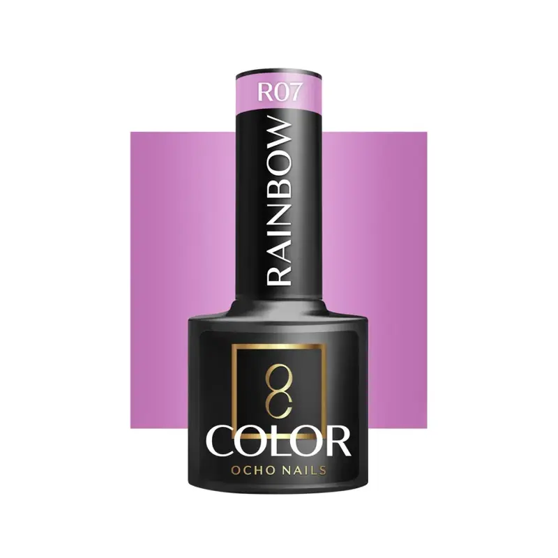 Ocho Nails esmalte semipermanente R07 rainbow