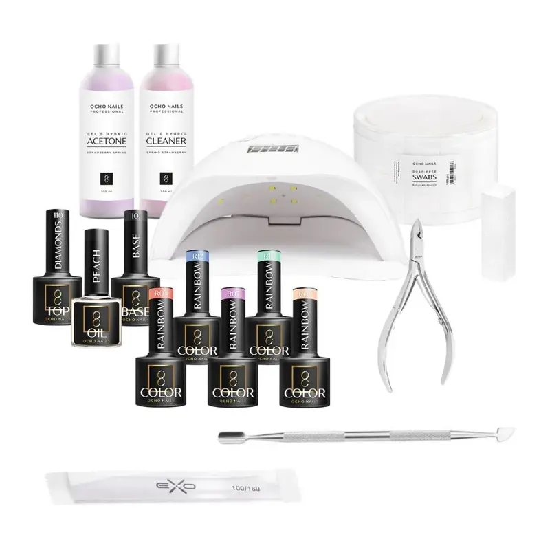Ocho Nails Kit inicio Esmalte Semipermanente