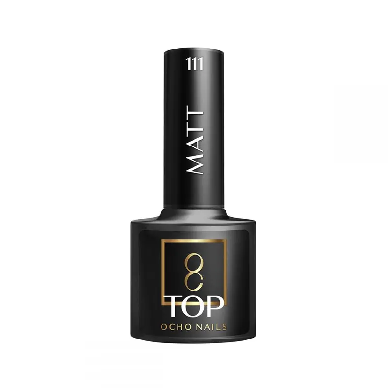 Ocho Nails Top Coat Matt 111 no Wipe - sin capa de dispersión