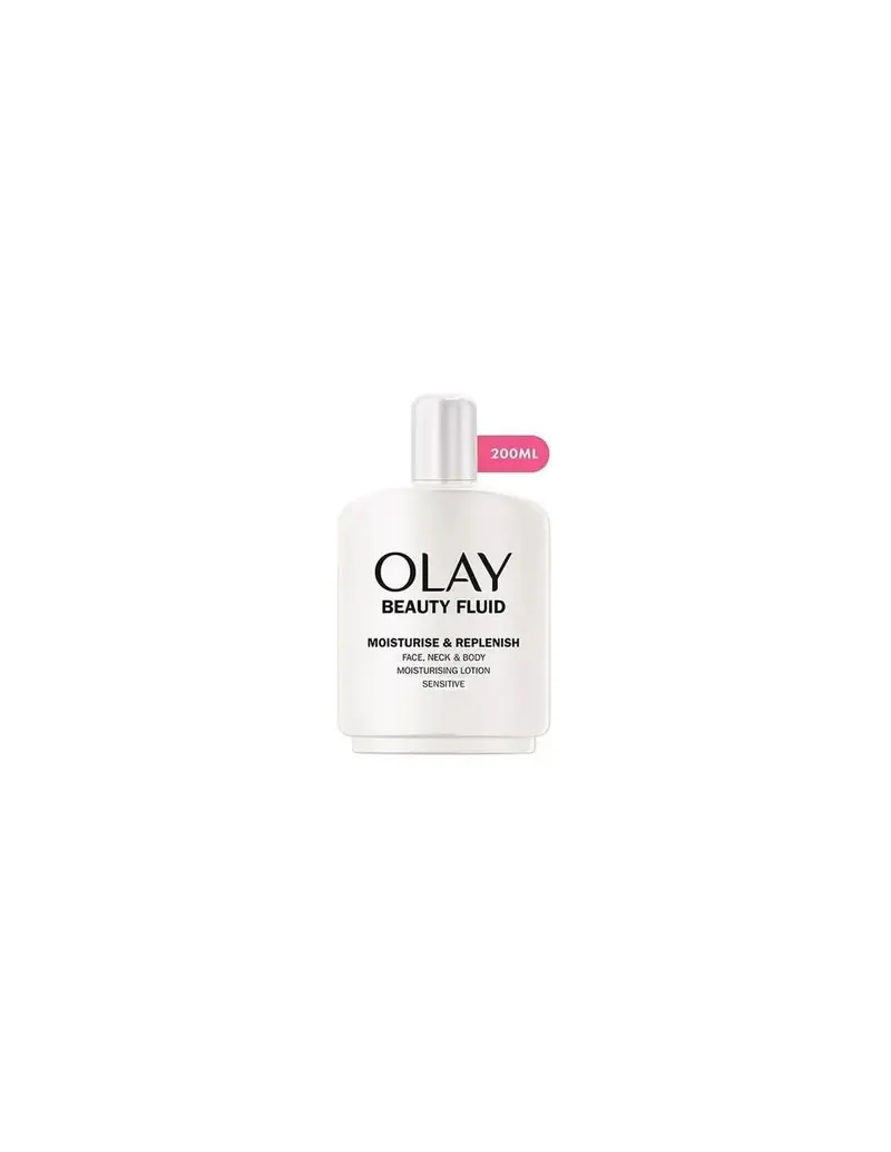Olay Beauty Fluid Hidratante 200ml - Rostro, Cuello y Cuerpo