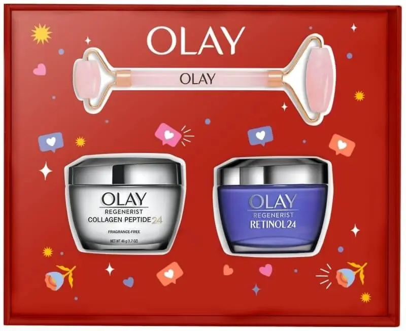 Olay Estuche Regenerist Retinol 50 ml + Collagen 50 ml