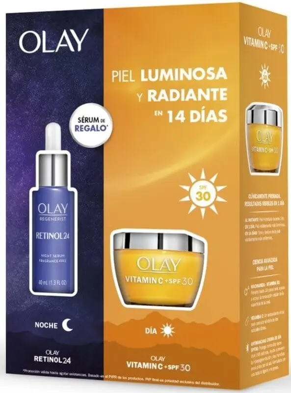 Olay Estuche Vitamina C 50 + Serum Ret 40