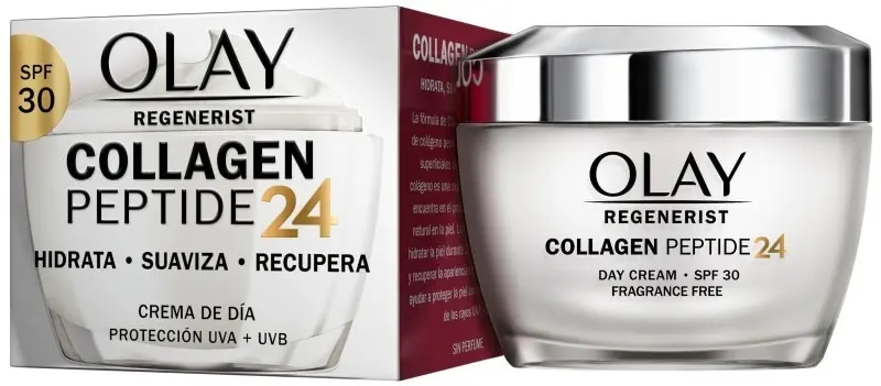 Olay Regenerist Collagen Peptide 24 Crema de Día UVB SPF 30