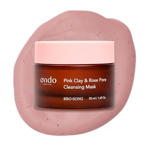 Ondo Beauty 36.5 Pink Clay & Rose Pore Cleansing Mask - Mascarilla Purificante Vegana Coreana 50ml