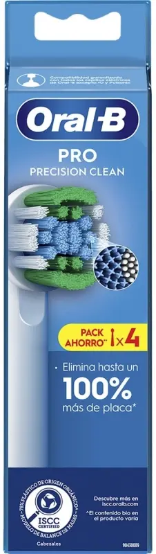 Oral-B Pro Precision Clean Recambios para Cepillo de Dientes Eléctrico 4 uds
