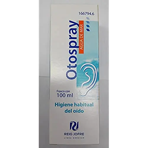 Otospray 100 ml - Spray Limpiador de Oídos con Agua de Mar Purificada