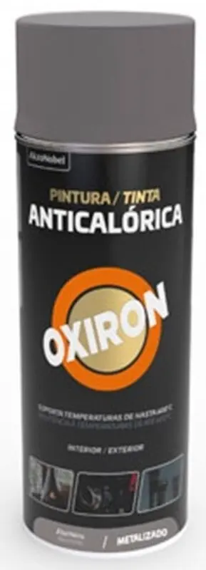 Oxiron Titan Pintura Anticalórica Aluminio 400 Ml