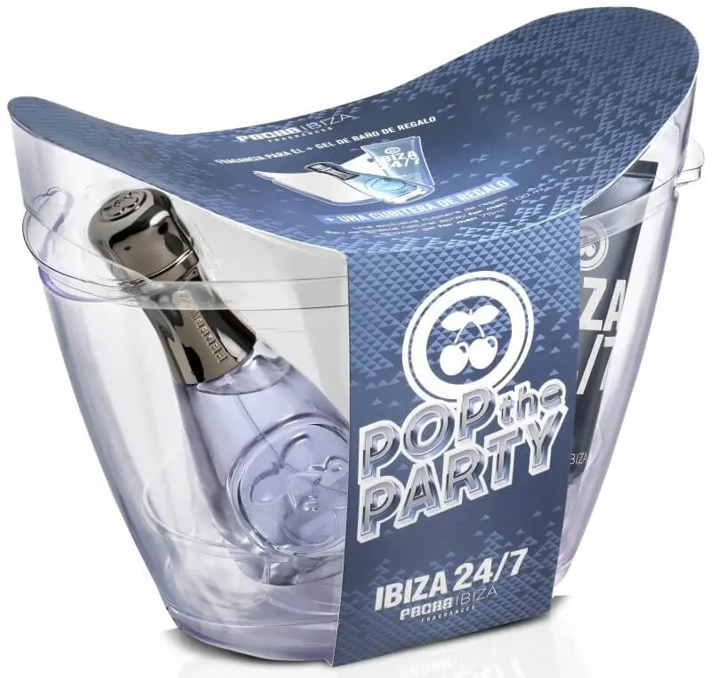 Pacha Estuche Ibiza 24/7 Man Vapo 100 ml + Gel 75 ml + Cubitera