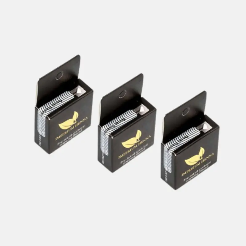 Pack 3 Hilos con color negro para diseño de cejas - Seena Owell