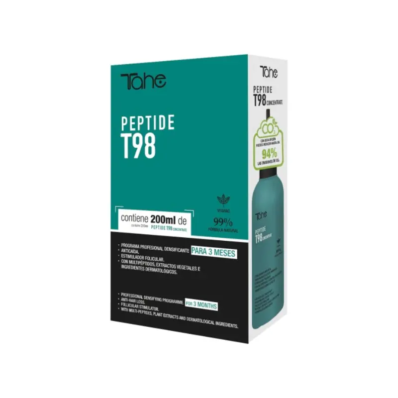Pack Anticaída densificante 3 Meses Peptide T98 Tahe