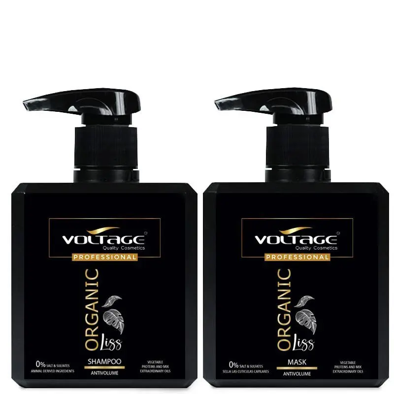 Pack Champu + Mascarilla Antivolumen, Alisado Organic 500 + 500 ml
