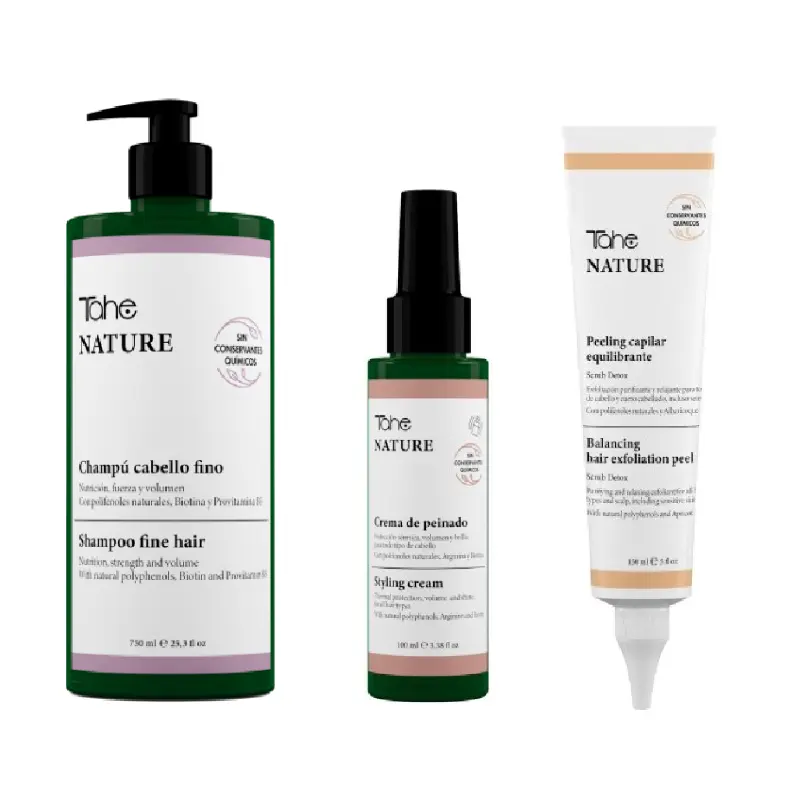 Pack Completo Cabello Fino Nature Tahe