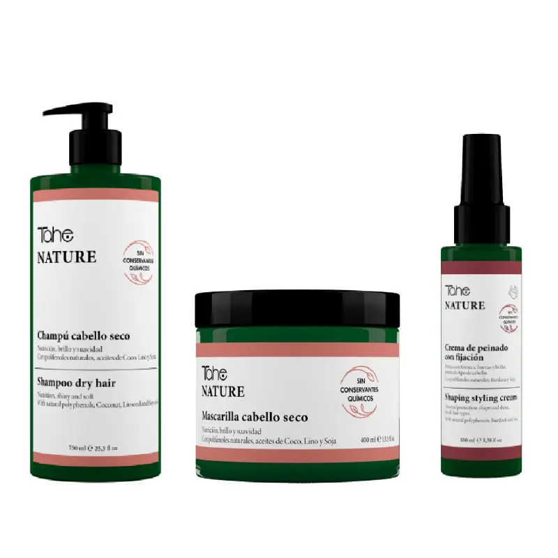 Pack Completo Cabello Seco Nature Tahe
