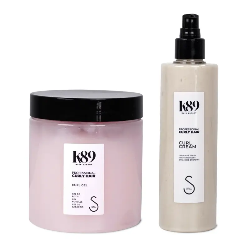Pack Curly Hair Definición Gel + Crema K89
