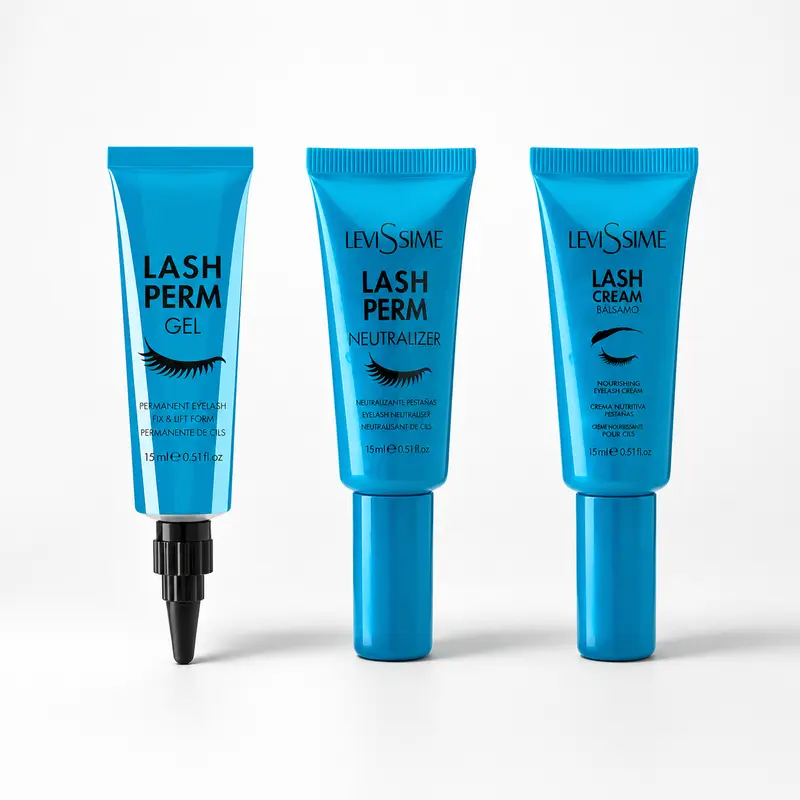Pack de Inicio de Lifting de Pestañas - Perm Gel + Neutralizer + Cream Booster - Levissime