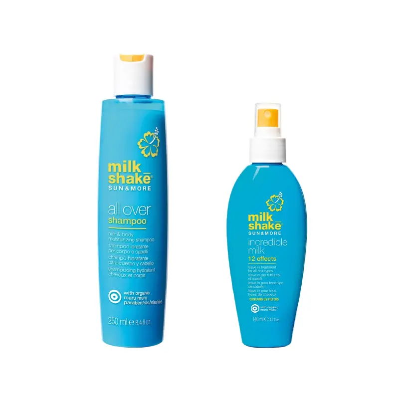 Pack Dúo Champú + Incredible Milk Sun&Mores Milk Shake