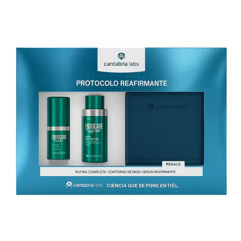 Pack Protocolo Reafirmante, Endocare Tensage Contorno de Ojos Iluminador, 15 ml + Endocare Tensage Sérum Alta Potencia, 30 ml. - Cantabria Labs