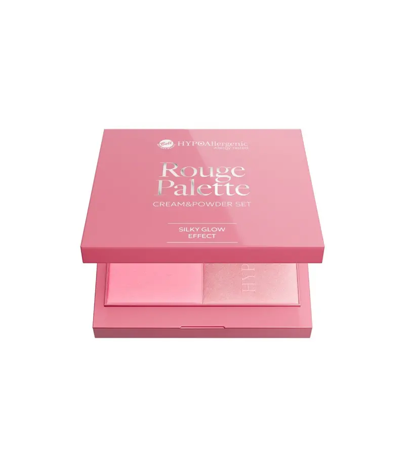 Paleta de coloretes en crema y polvo hipoalergénicos Rouge Palette - Bell Hypo