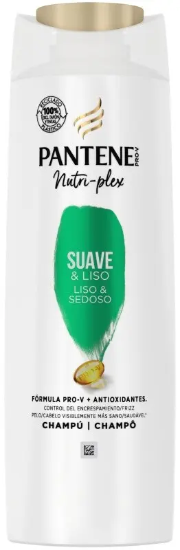 Pantene Champú Suave Liso 675 ml