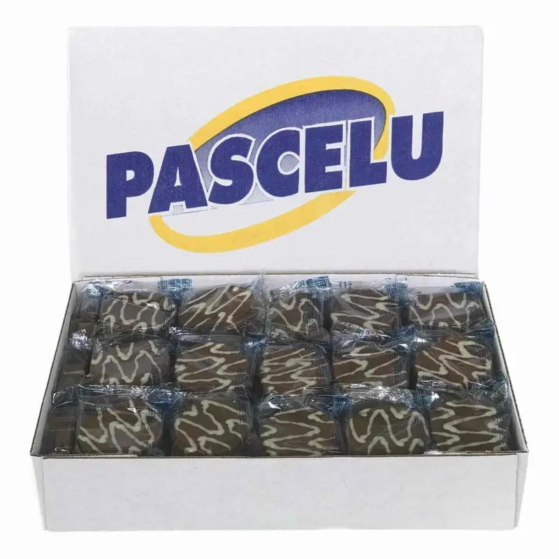 Pascelu Diana Cacao 2,5 kg (44-46 Uds) – Bizcochos Esponjosos con un Toque de Cacao para Disfrutar en Cualquier Momento