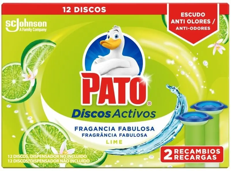 Pato WC Discos Activos Recambio Lime DP