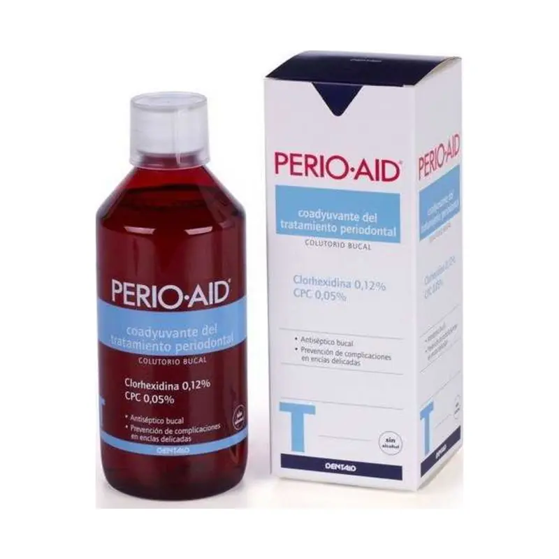 PERIO AID 0.12 TRATAMIENTO COLUTORIO 1 ENVASE 500 ML