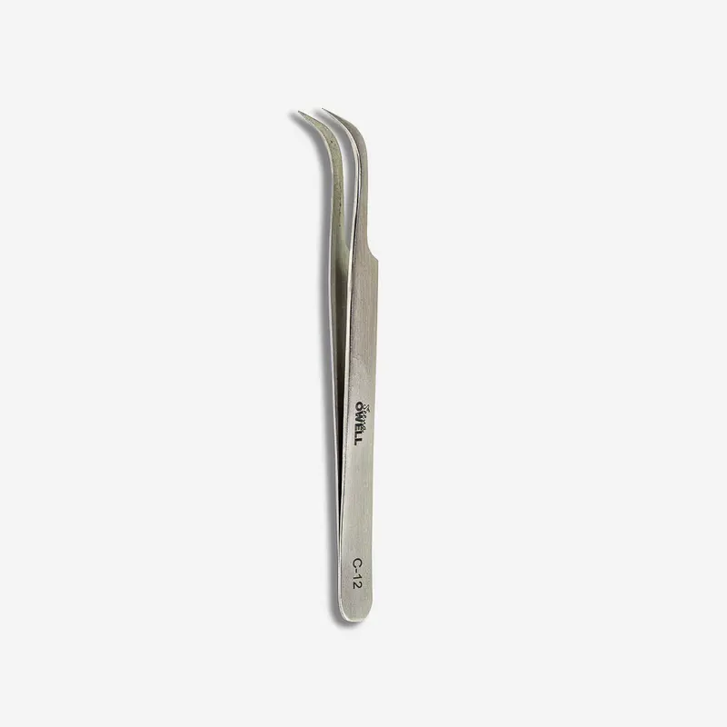 Pinza curva ST-15 para Extensiones de Pestañas