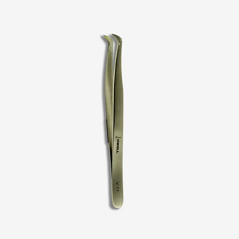 Pinza Mega-Volumen V-11 para Extensiones de Pestañas